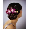 The Elegant Orchid Headpiece